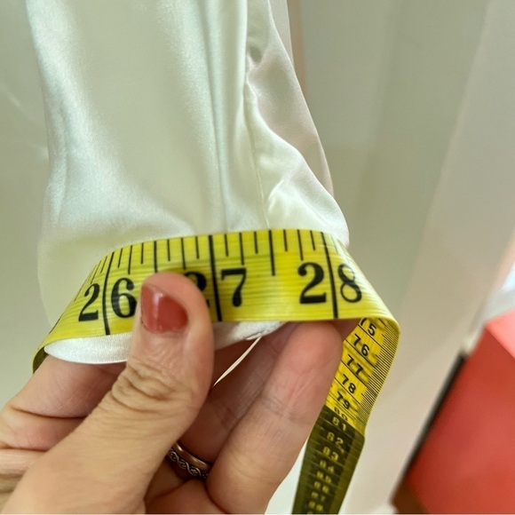 Victoria Secret 90s Satin Bridal White Lace Sequin Mini Kimono Robe One Size - Picture 7 of 8